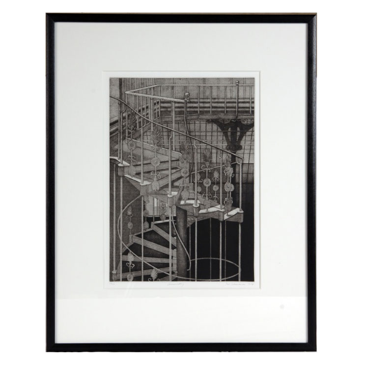 Etching by Pat Schaverien