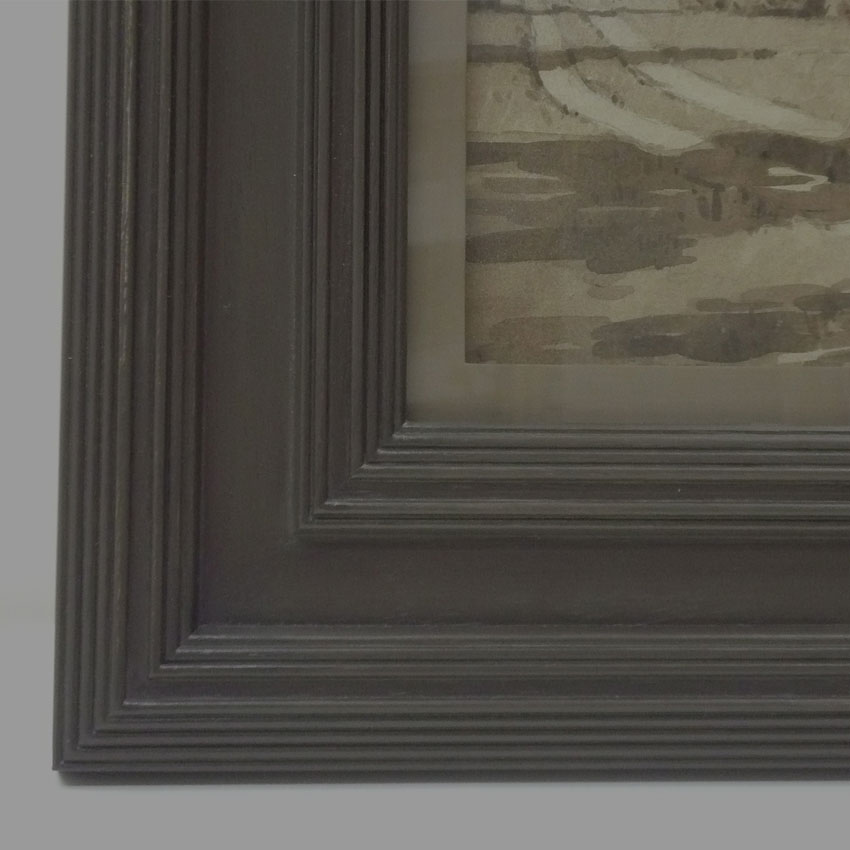 Wide Ribbed Moulding